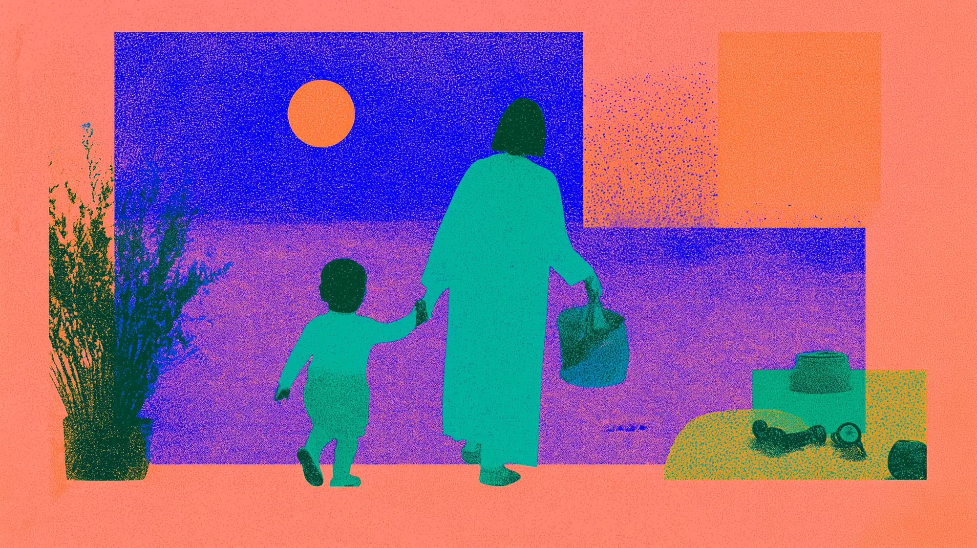 Når dit barn ikke vil med hjem fra vuggestuen.